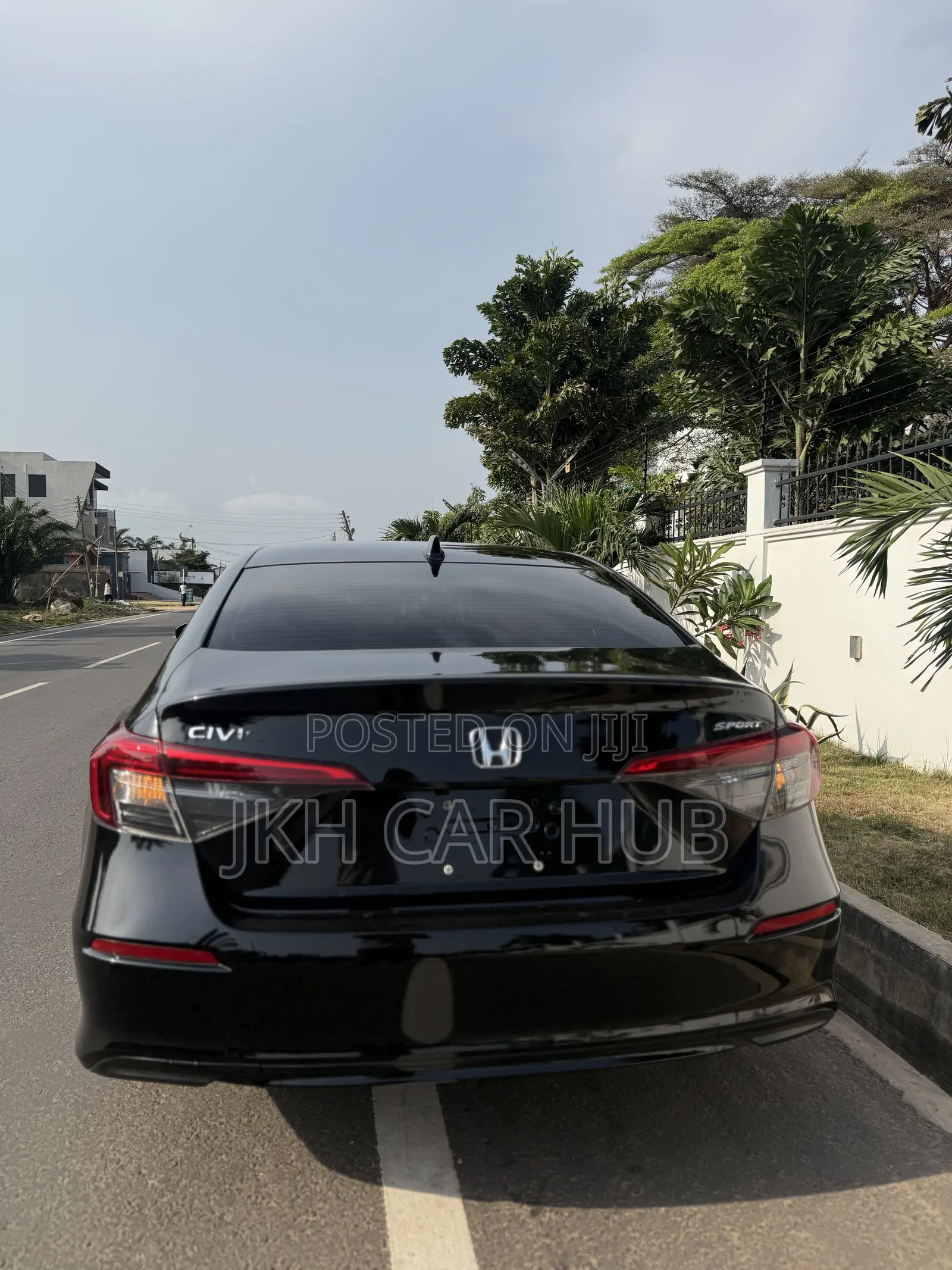 Honda Civic Sport CVT 2025 Black