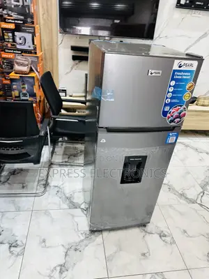 Geab the New Grey Color Double Door Fridge Pearl Pf-2421w0-5e