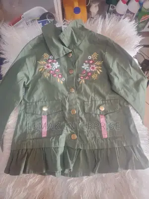 Little Lass Green Jacket Size 2t