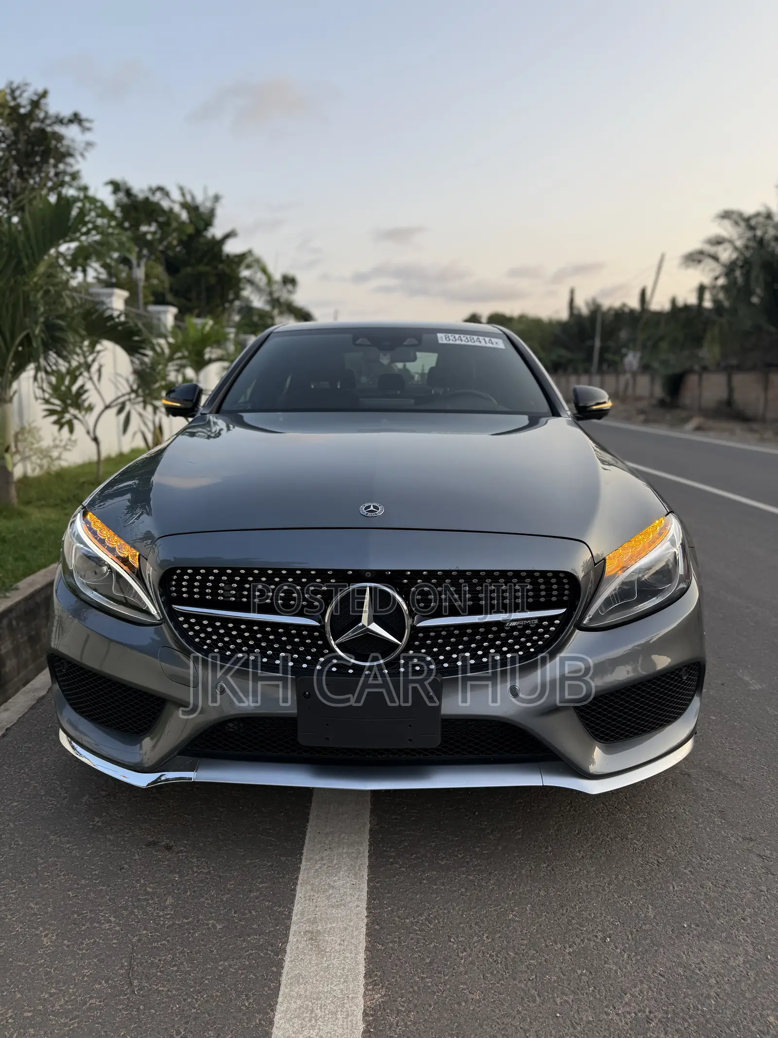 Mercedes-Benz C43 4Matic Sedan AWD (3.0L V6 9AM) 2018 Gray