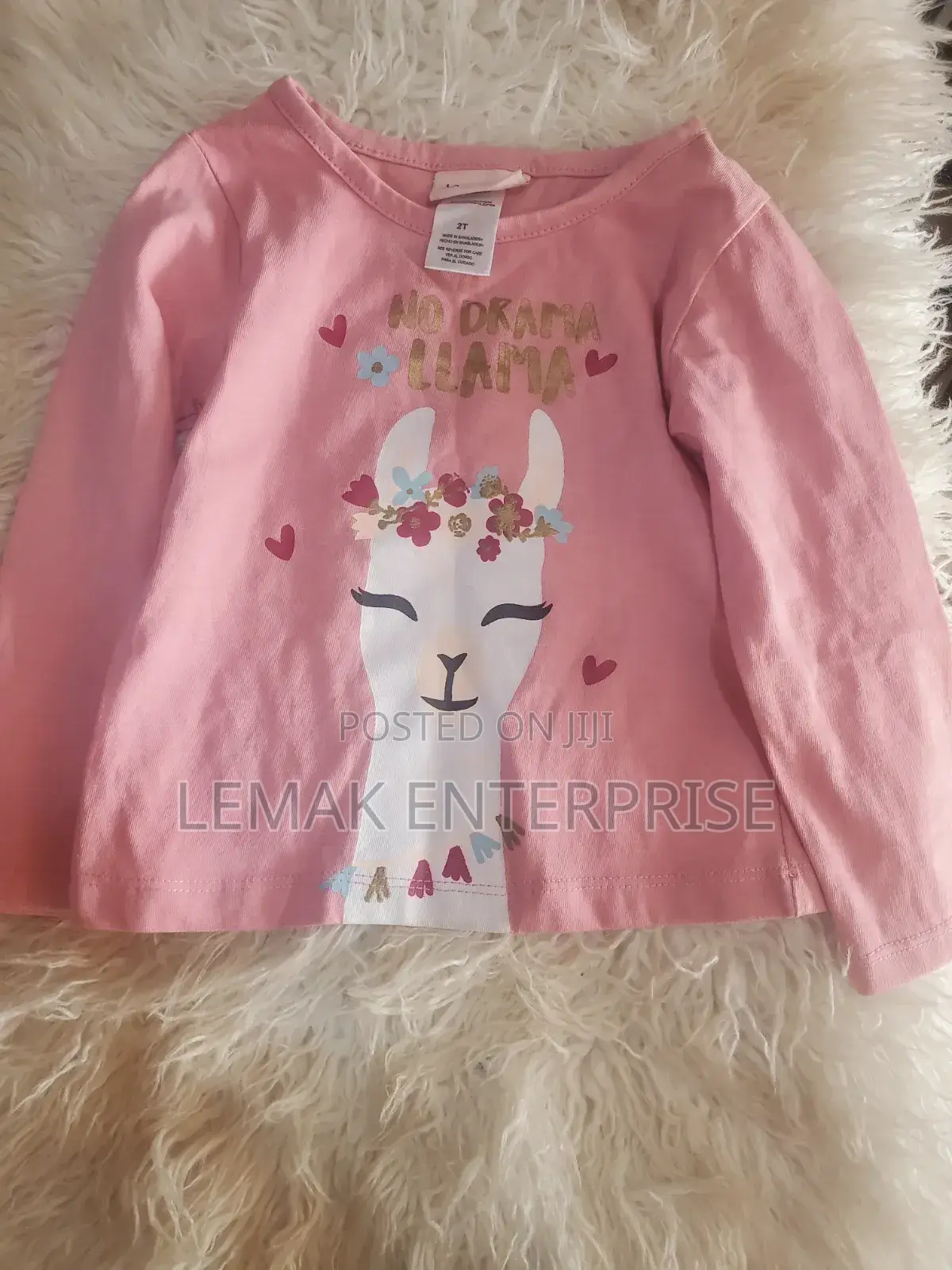 Little Lass Pink Dress Size 2