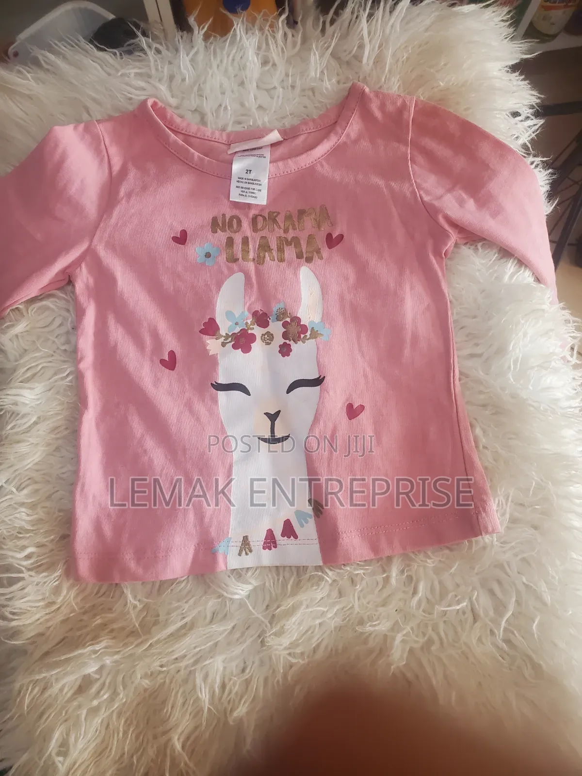 Little Lass Pink Dress Size 2