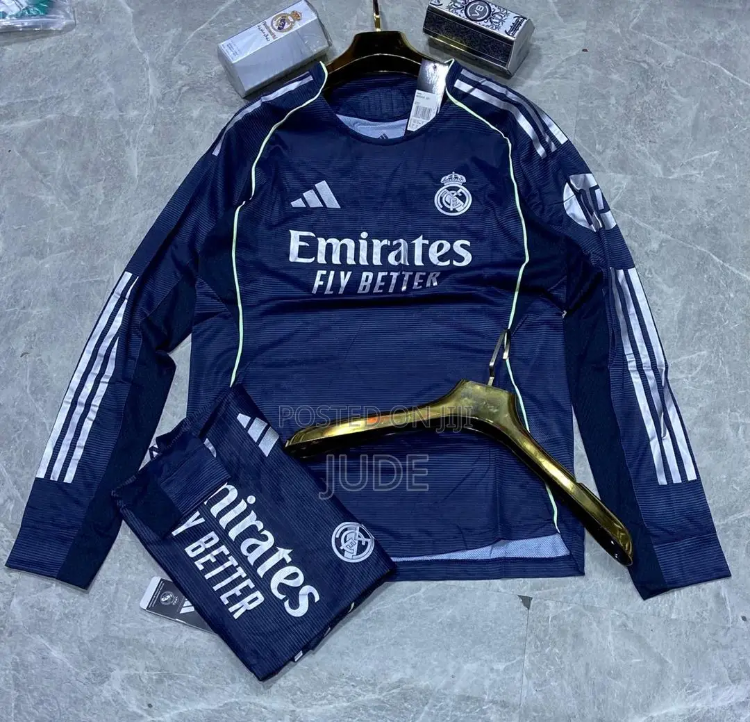 Real Madrid Jersey (Long Sleeve)