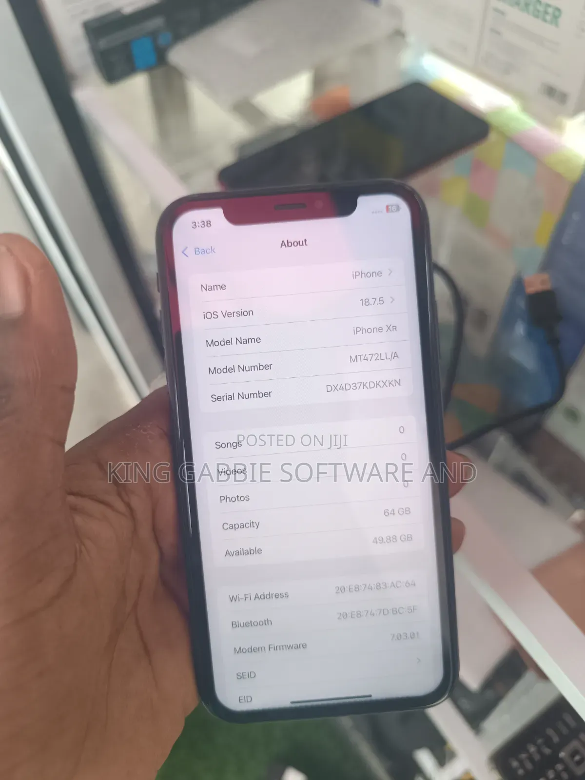 Apple iPhone XR 64 GB Black