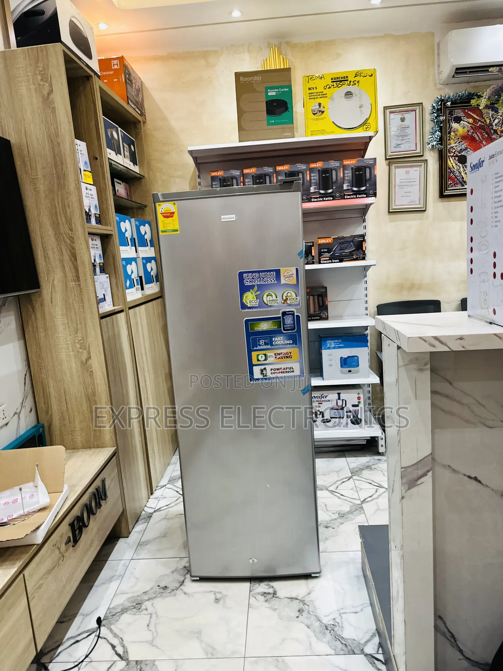 Highly Recommended Upright Freezer Single Door Nasd1-33