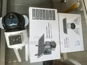 Solar 4g Camera Dual Lens 6mp