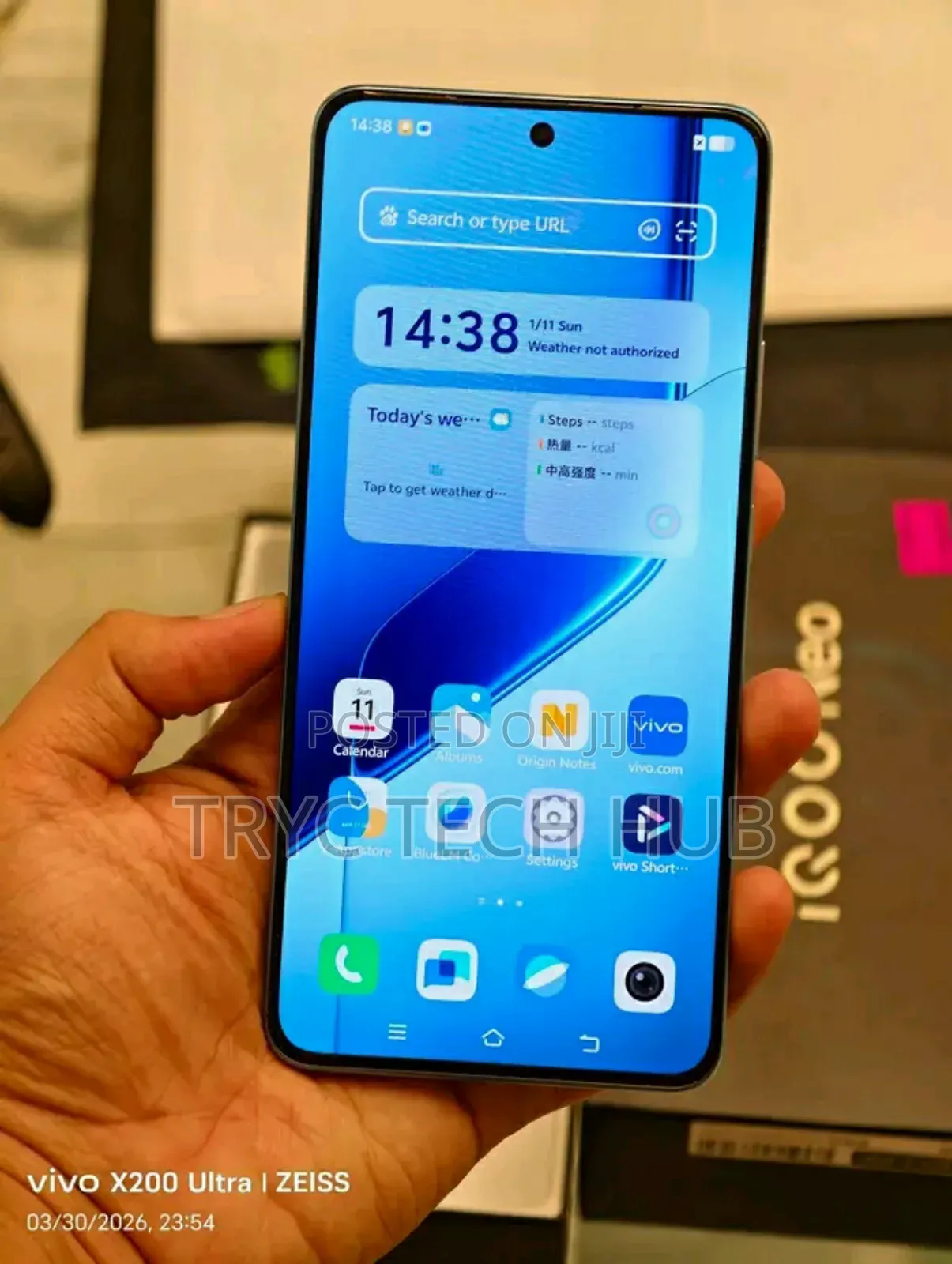 New Vivo iQOO Neo10 Pro+ 512 GB Blue