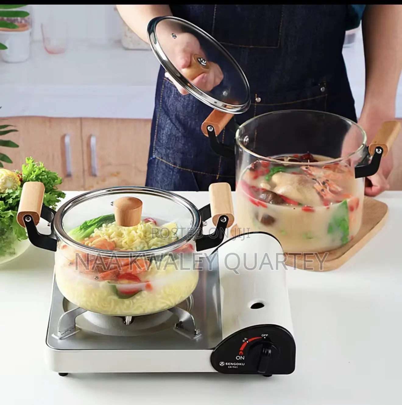 Glass Cooking Pots