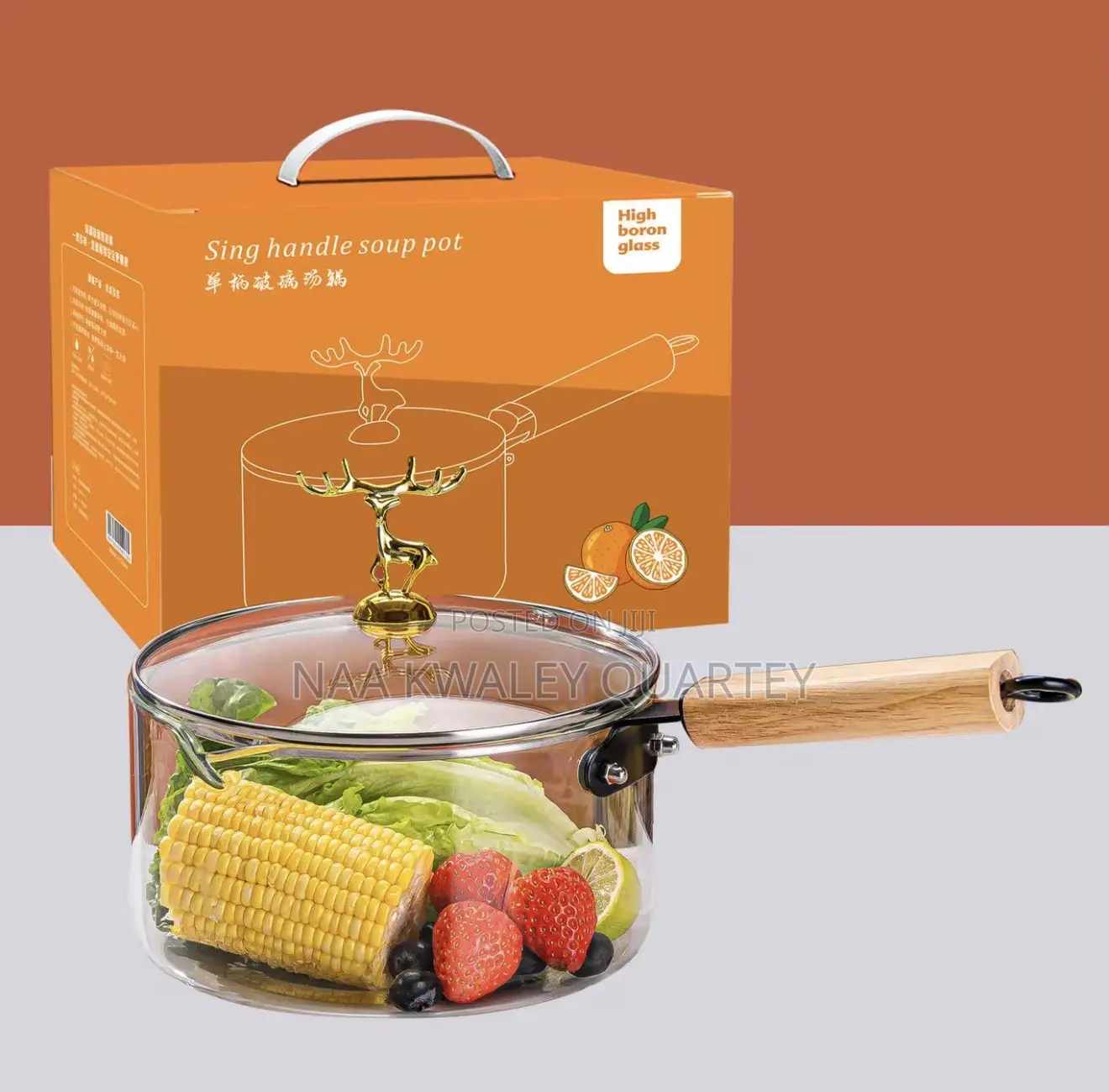 Glass Cooking Pots