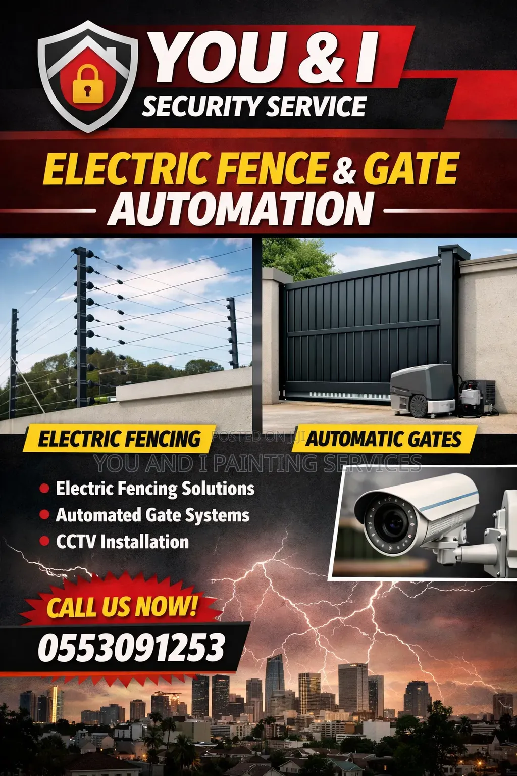 Electric Fence and Gate Automation
