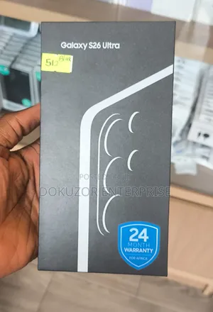 New Samsung Galaxy S26 Ultra 5G 512 GB Black