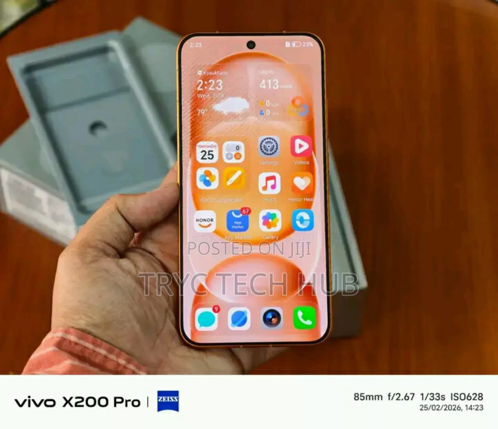New Honor Magic8 Pro Air 512 GB Orange