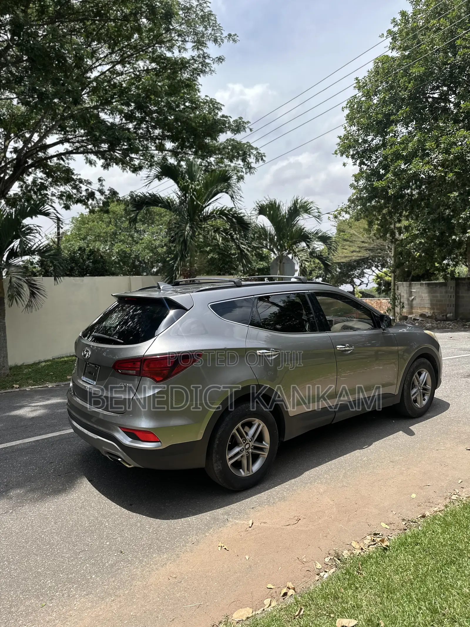 Hyundai Santa Fe SE AWD 2017 Gray