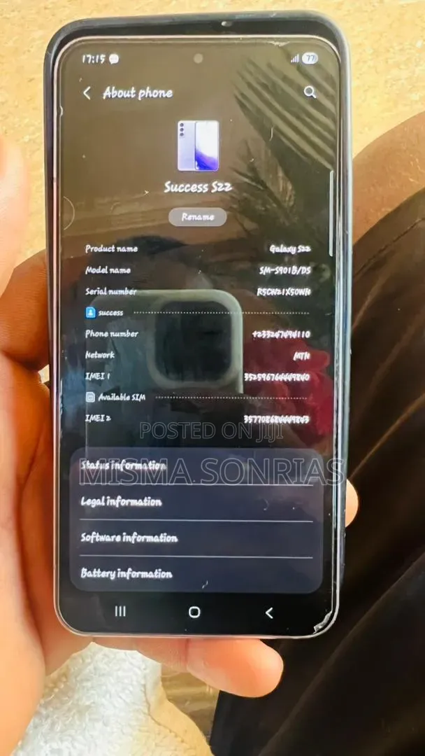 Samsung Galaxy S22 5G 256 GB Purple