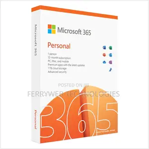 Microsoft 365 Personal (One Person) - 1 Year