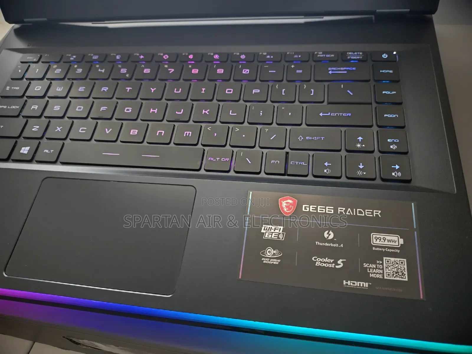 Laptop MSI GE66 Raider 32GB Intel Core i9 SSD 1T