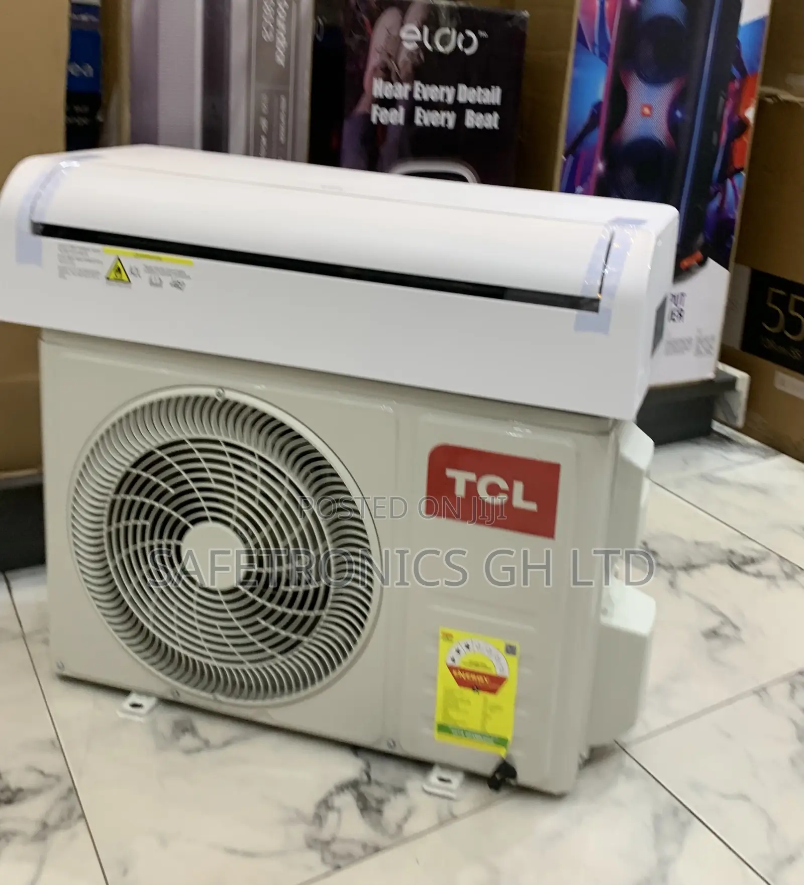 Eco Friendly White 1.5 Horsepower TCL Split Type Ac