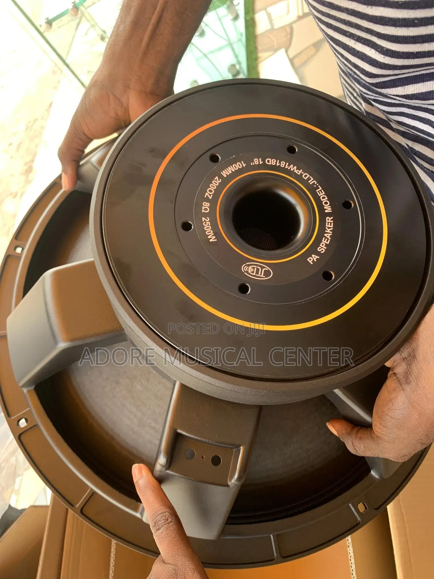 JLD Naked Speaker 18inches1pair