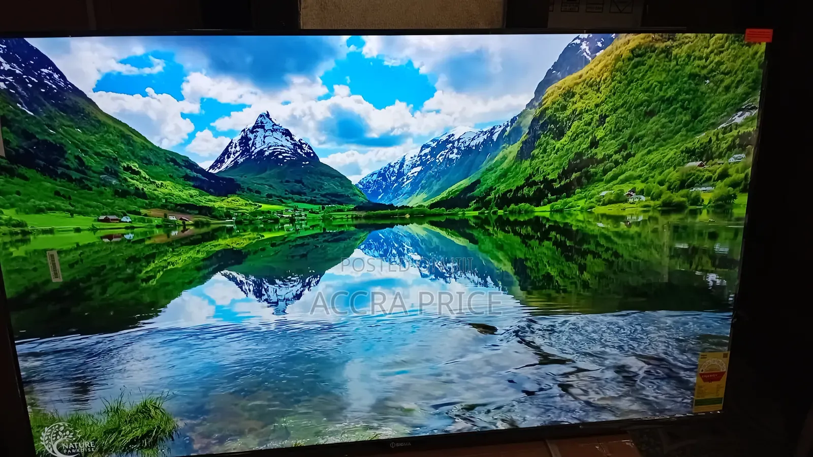 Ultra-Clear Sigma 55” Smart Tv – Wifi Enabled Stylish
