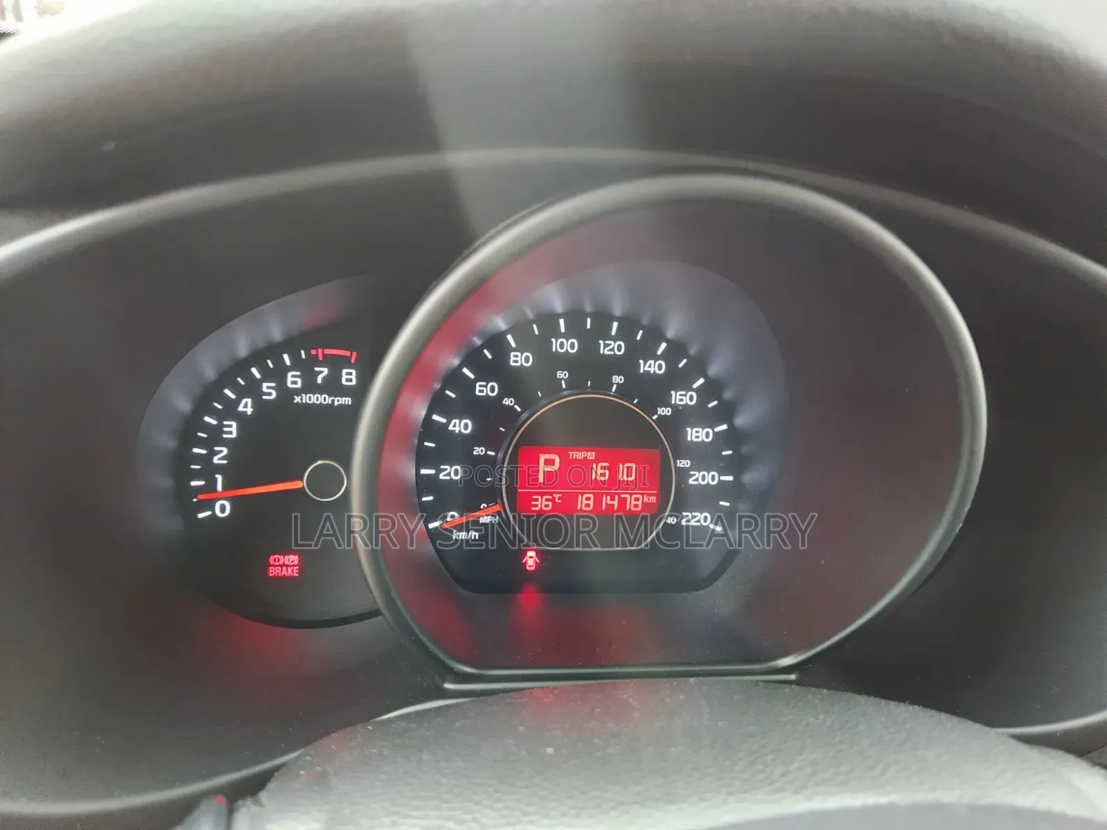 Kia Soul Base Hatchback 2016 Black