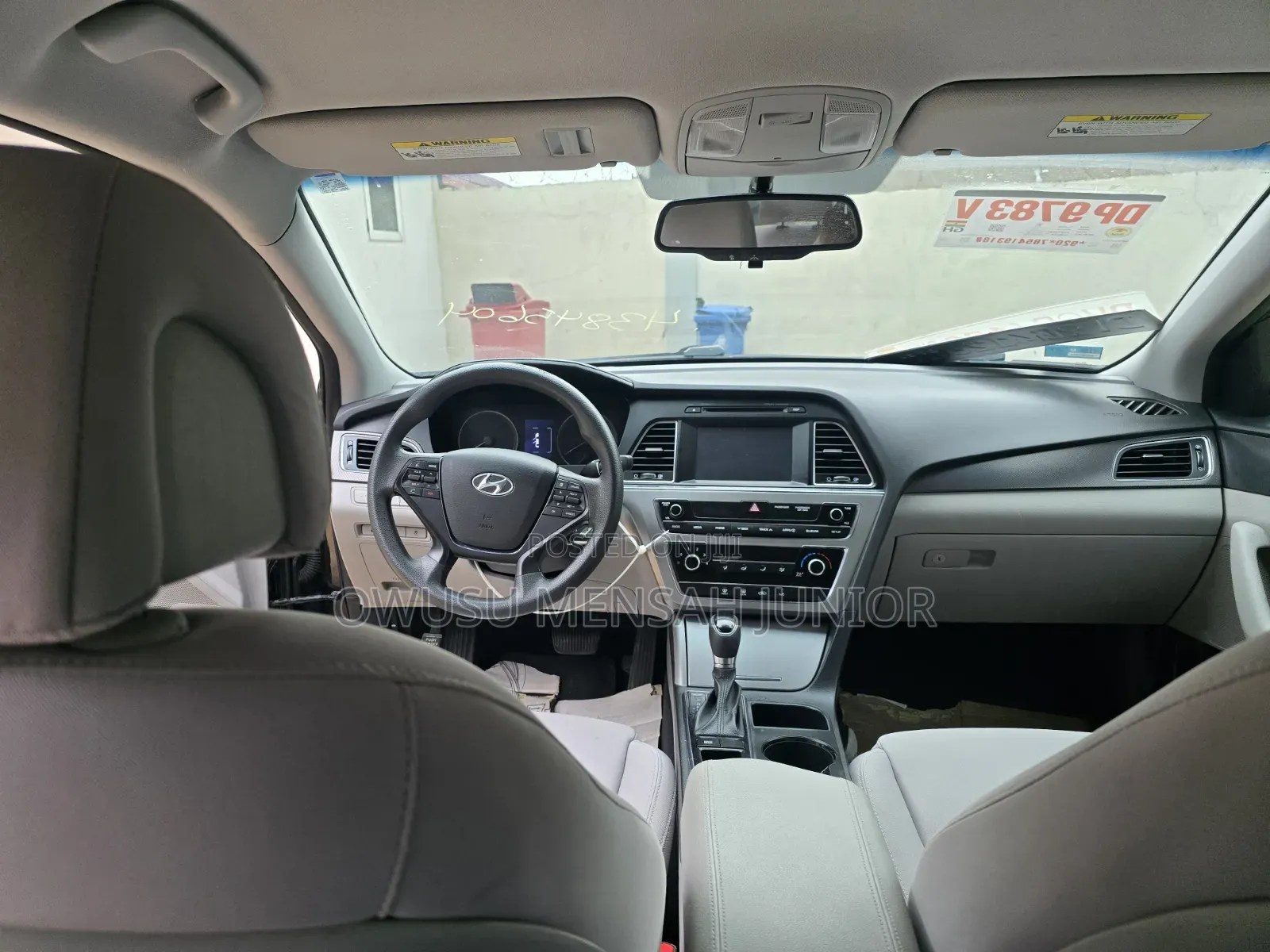 Hyundai Sonata Sport Sedan FWD (2.4L 4cyl 6A) 2016 Black