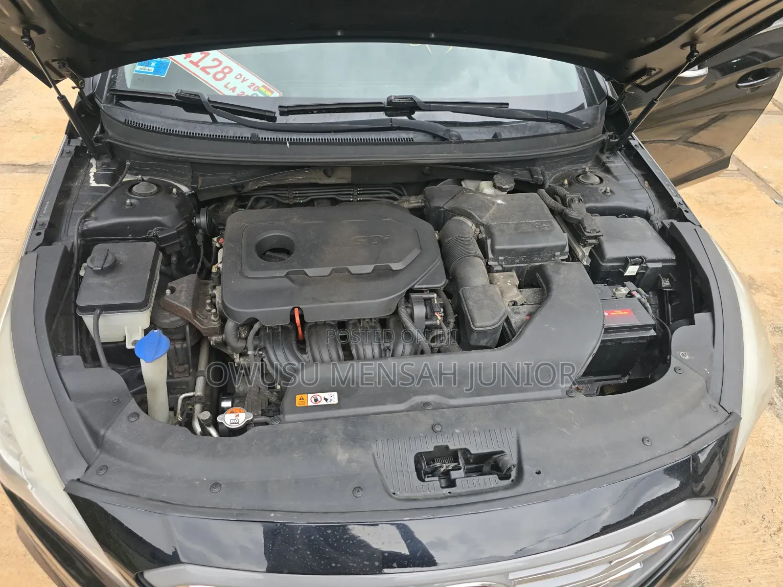 Hyundai Sonata Sport Sedan FWD (2.4L 4cyl 6A) 2016 Black