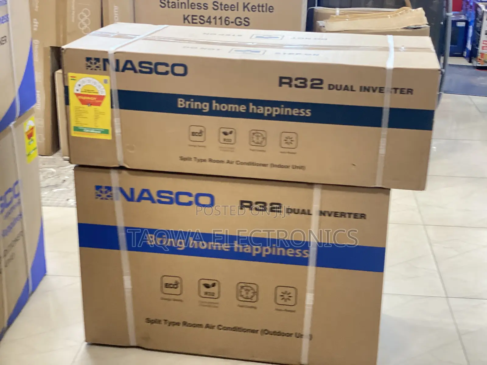 Stable Nasco Dual Inverter 1.5hp Air Conditioner
