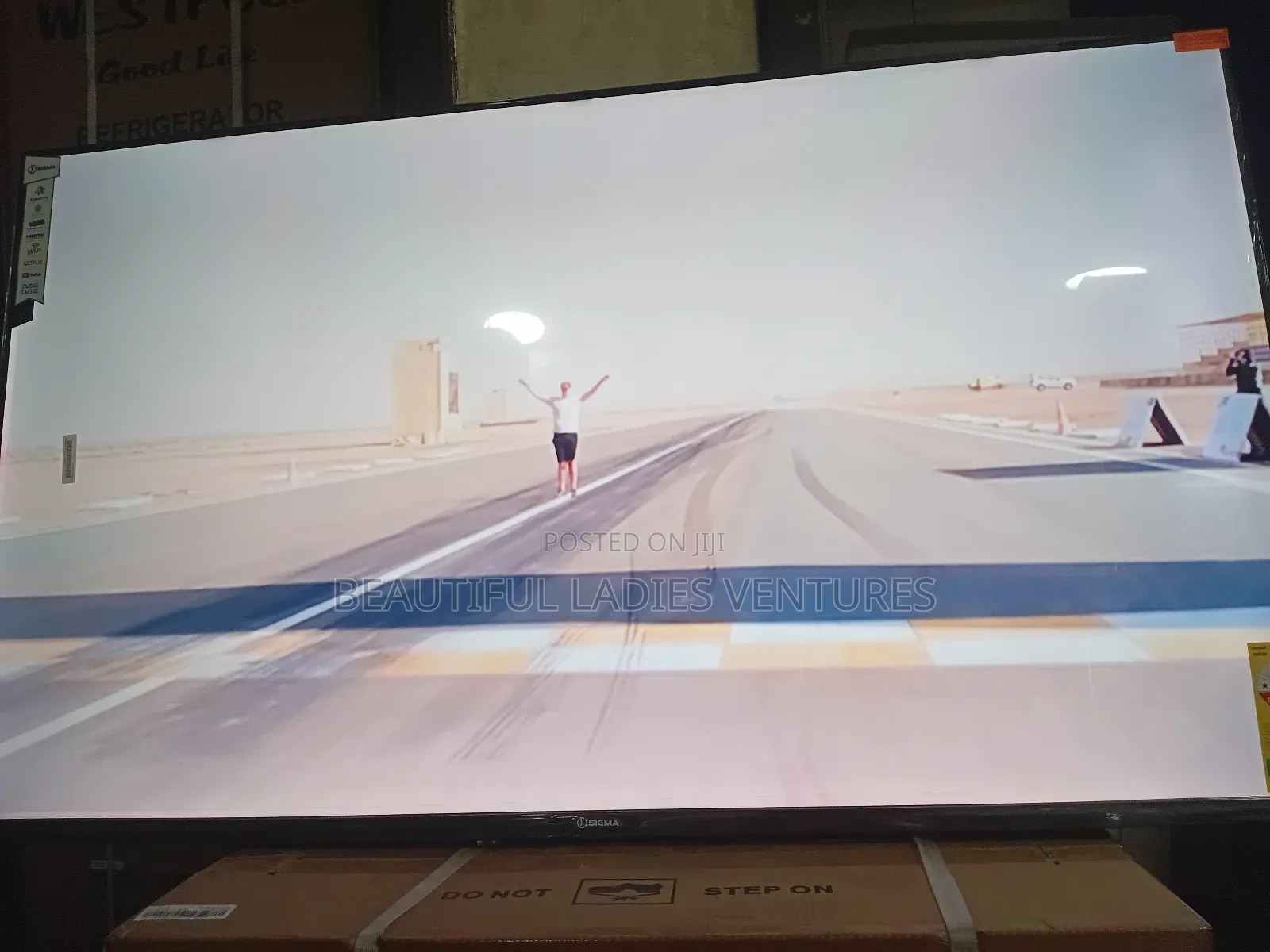 Bring Cinema Home With Sigma 55” Smart Tv
