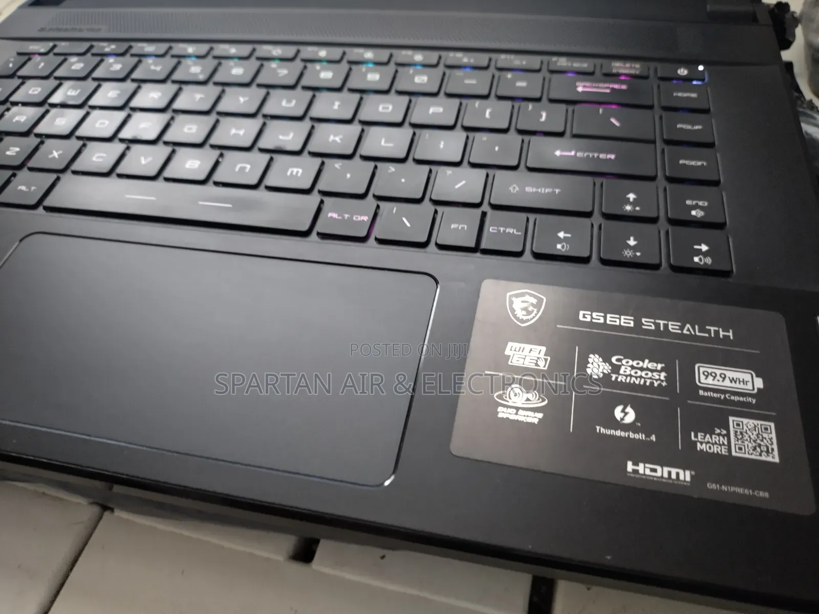 Laptop MSI GS66 Stealth 10UE 32GB Intel Core i7 SSD 512GB