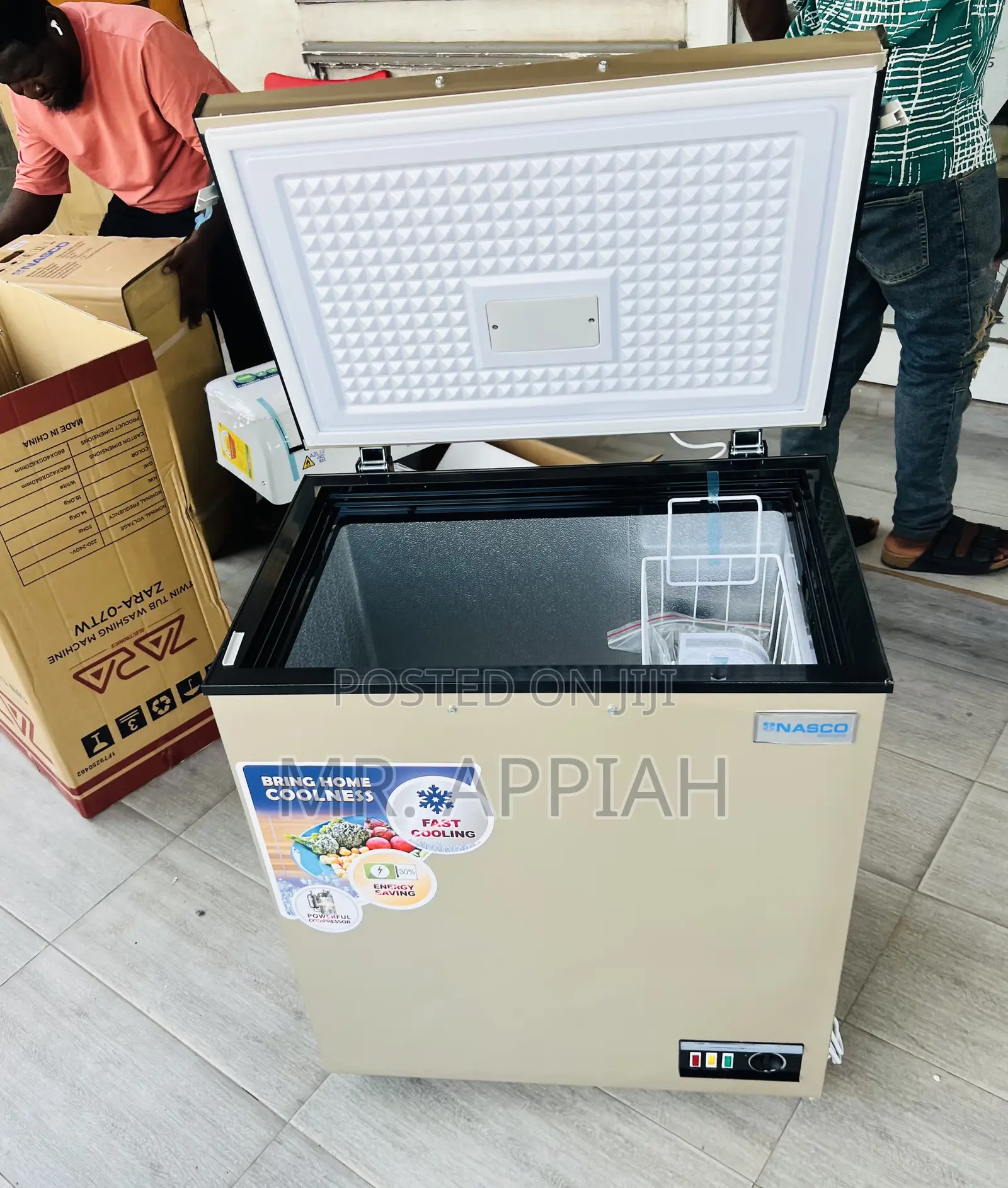 Shop Affordable Nasco Single Door Chest Freezer(Nas-175fl)Gold 