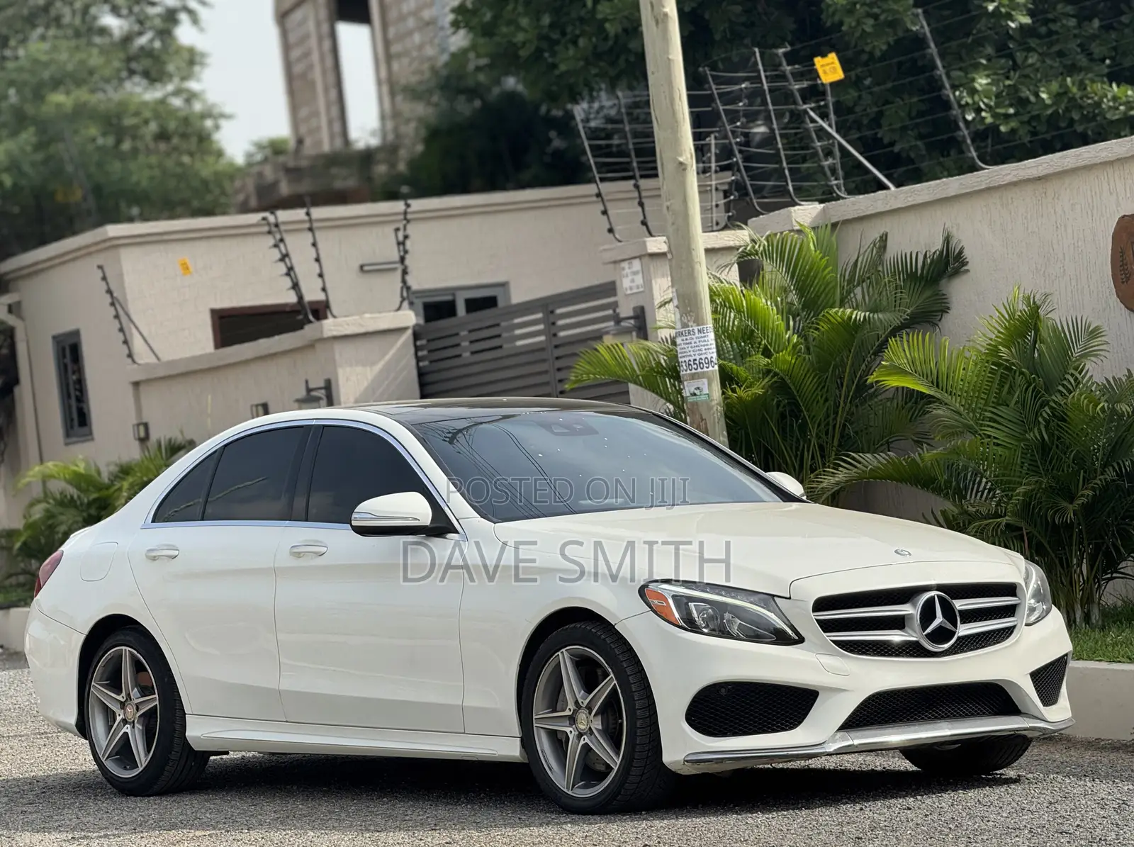 Mercedes-Benz C300 Sport 4Matic Sedan AWD (2.0L 4cyll 7A) 2016 White