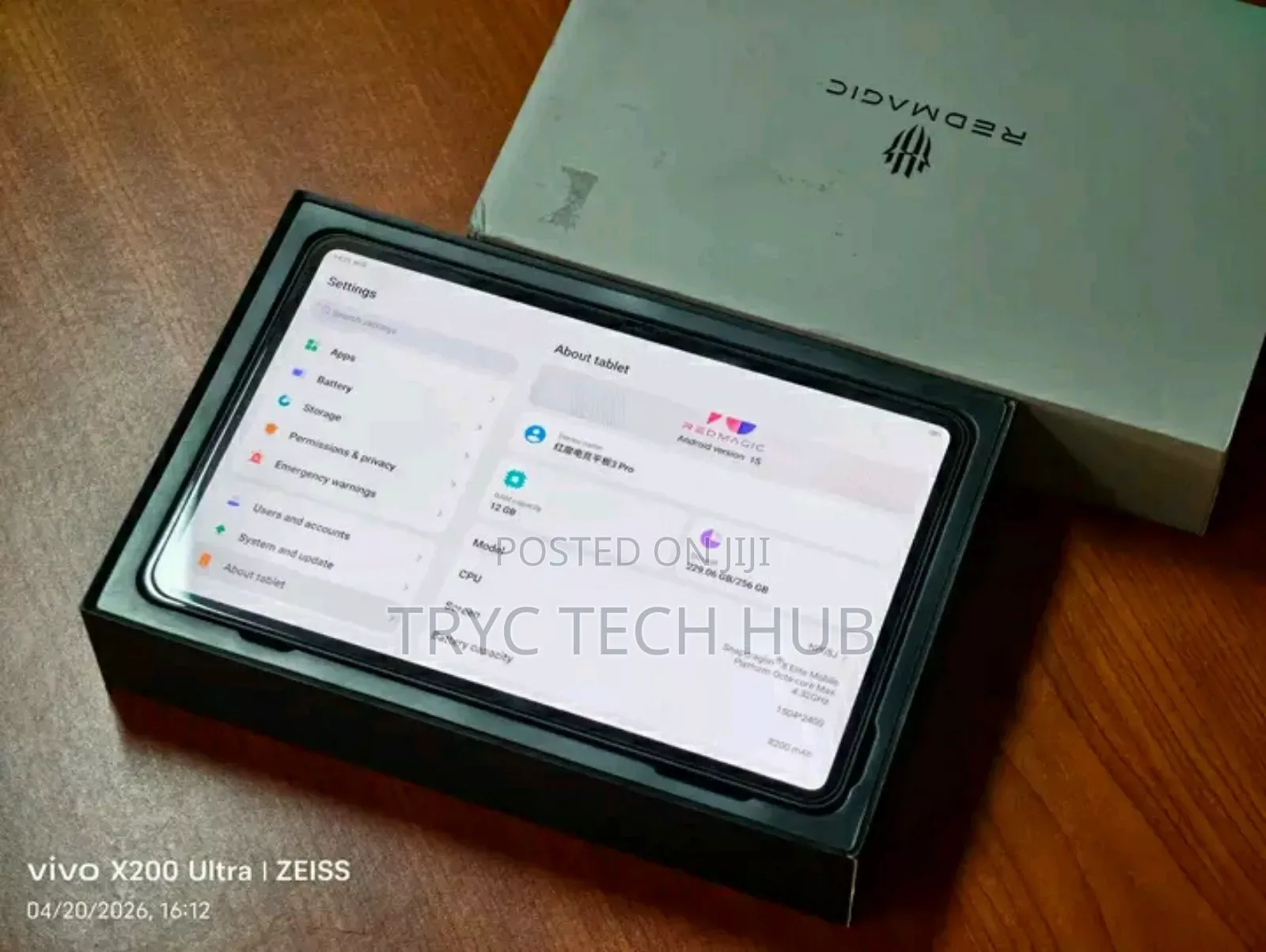 New ZTE nubia RedMagic Astra 256 GB Gray