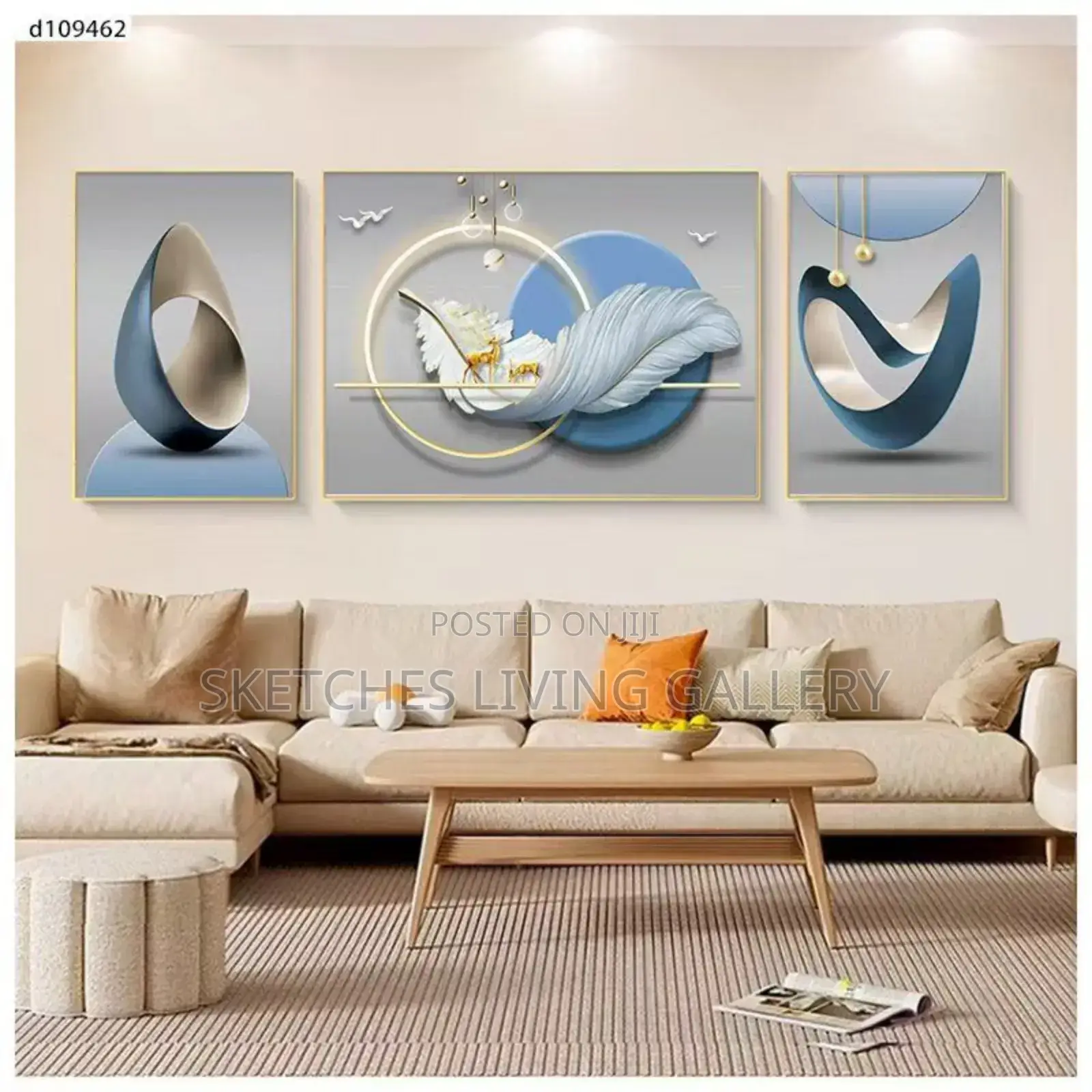 Modern Art Statement Pieces (3in1)