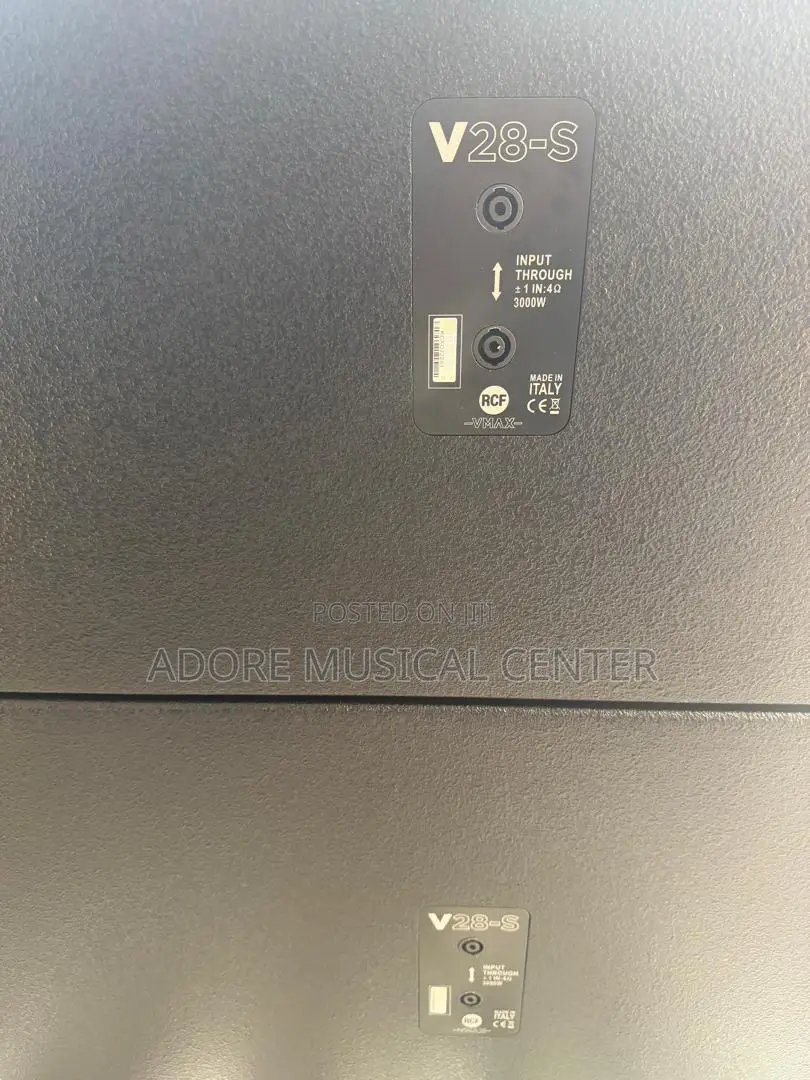 RCF 18inches Double Sub Speaker