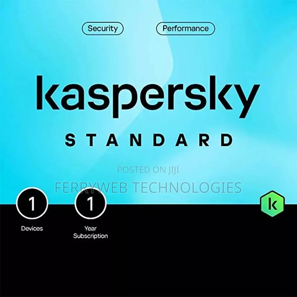 Kaspersky Standard for Africa Only (1 Device) – 1 Year