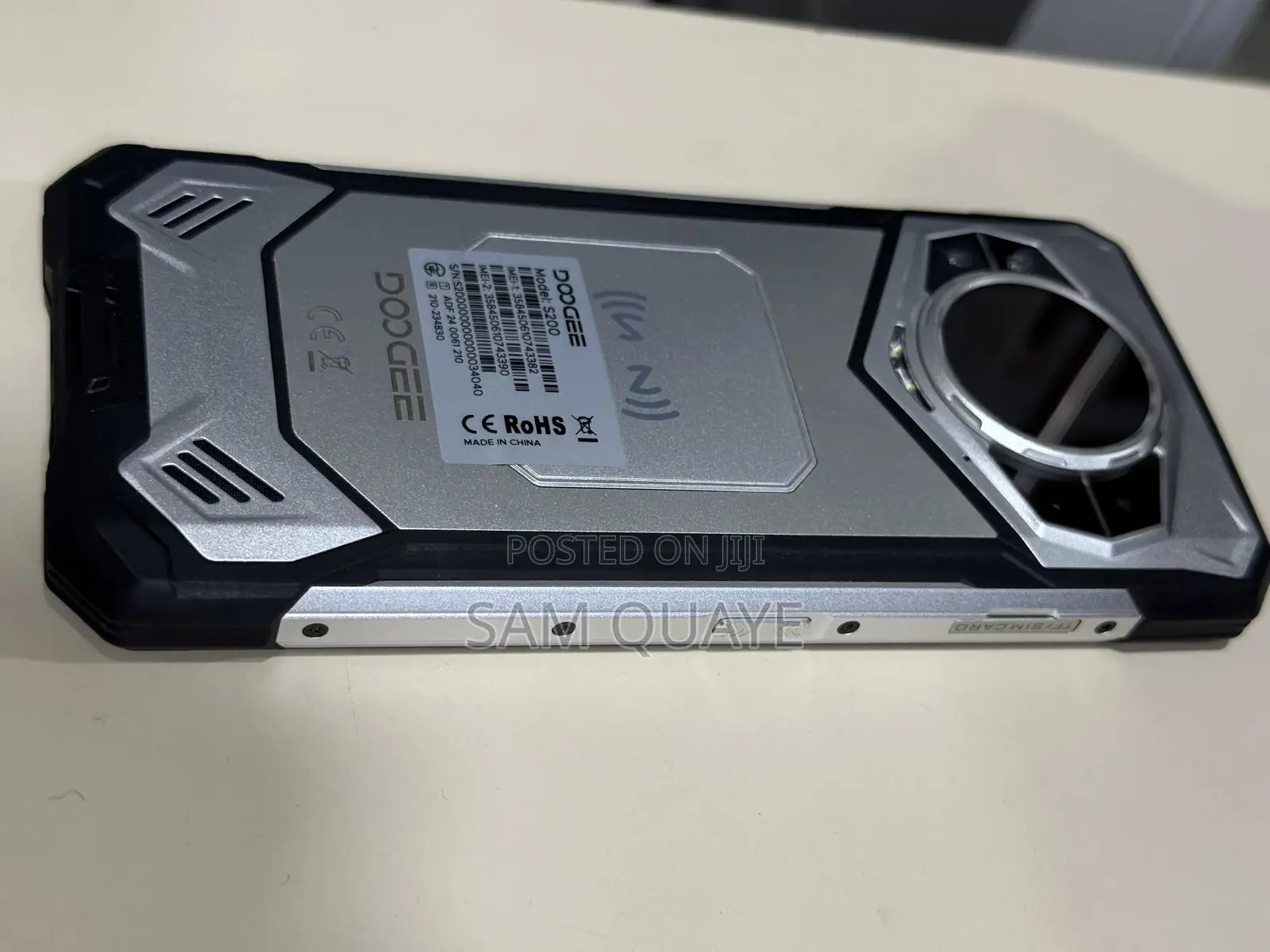 New Doogee S200 256 GB White
