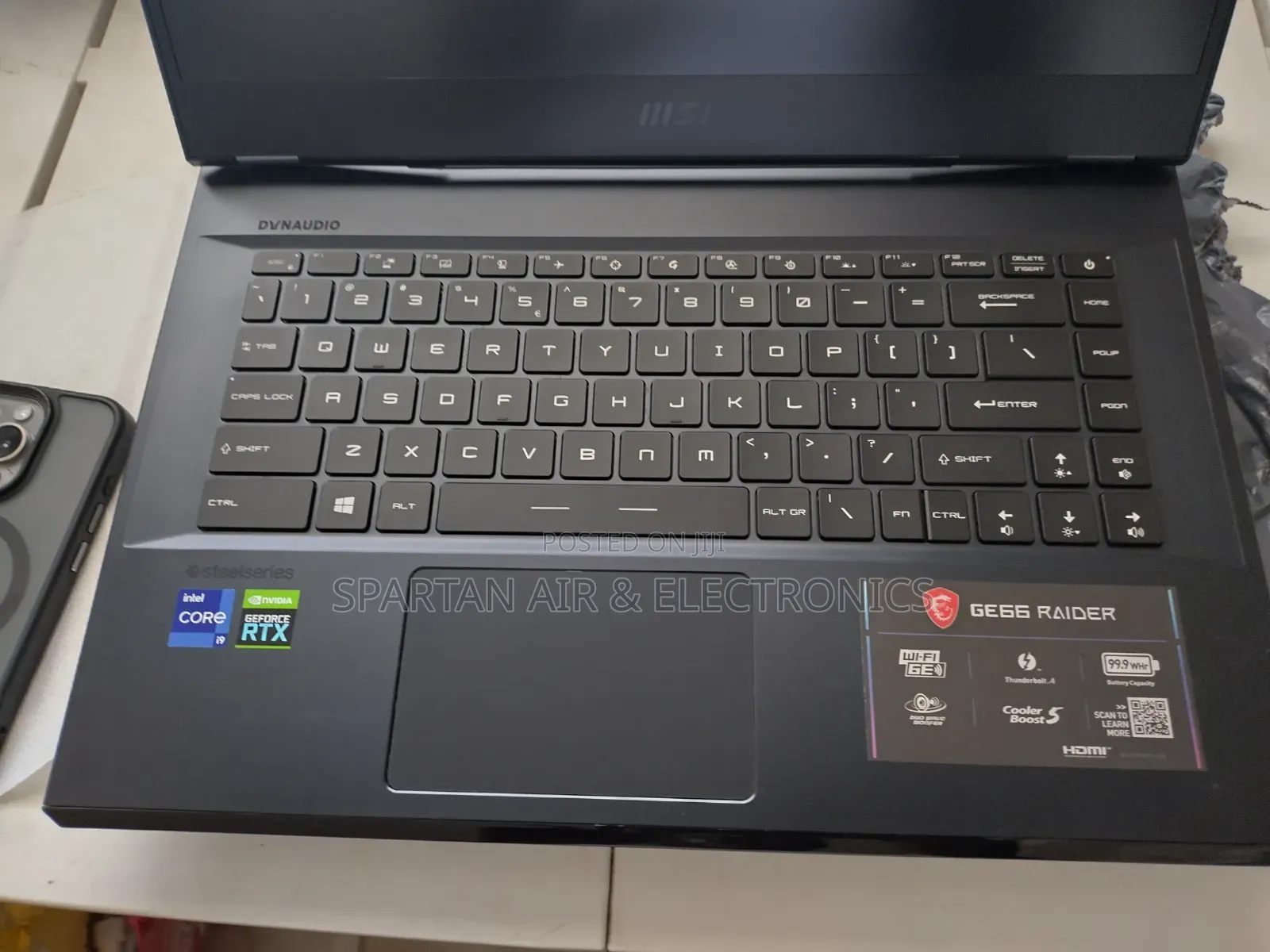 Laptop MSI GE66 Raider 32GB Intel Core i9 SSD 1T
