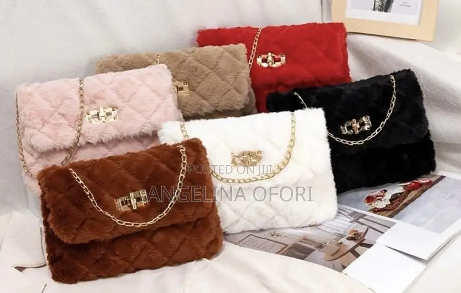 Fluffy Ladies Handbag
