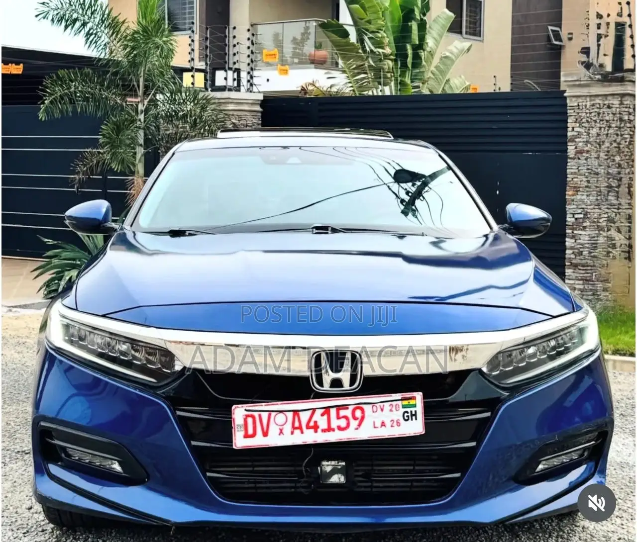Honda Accord Touring 2018 Blue