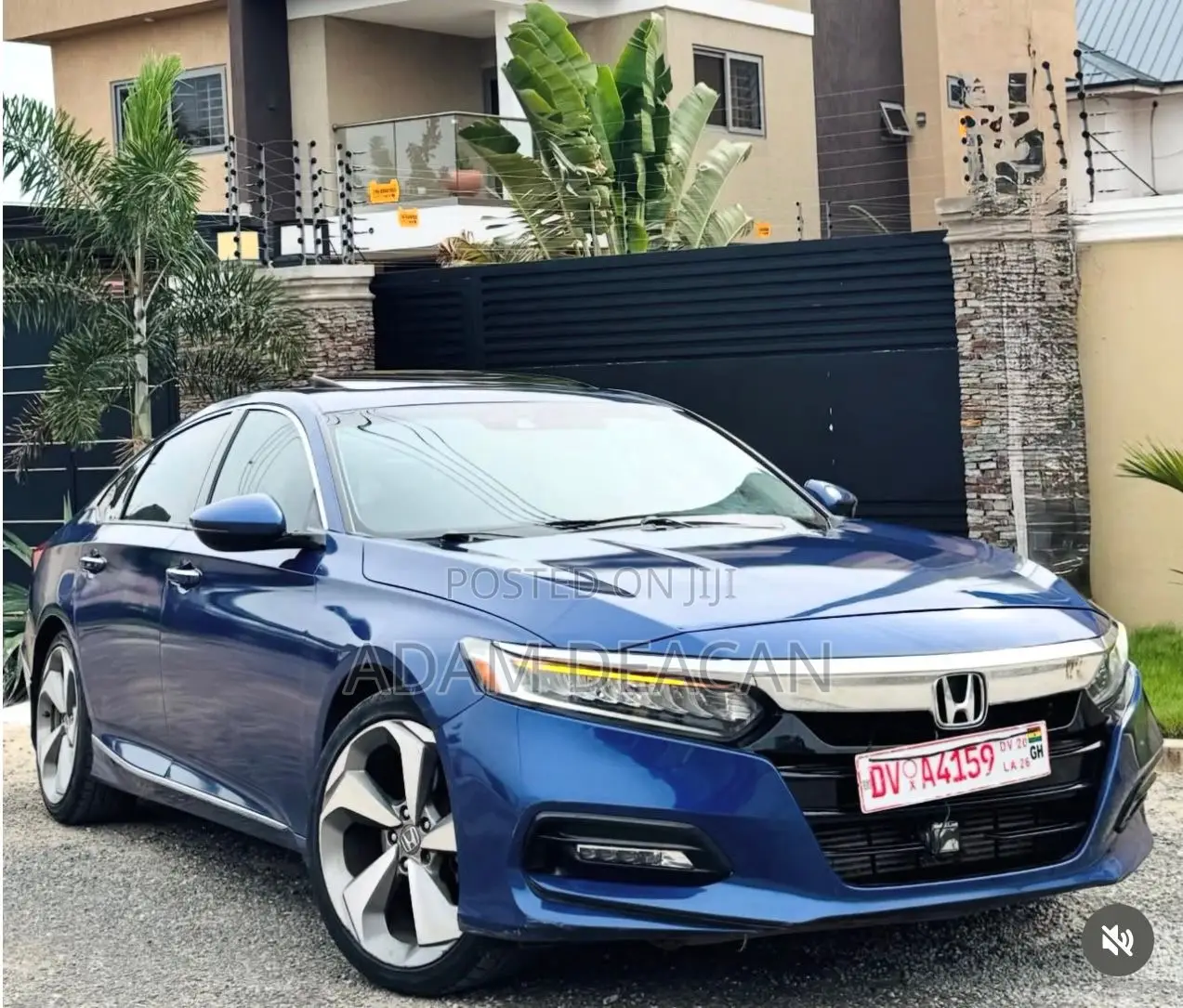 Honda Accord Touring 2018 Blue