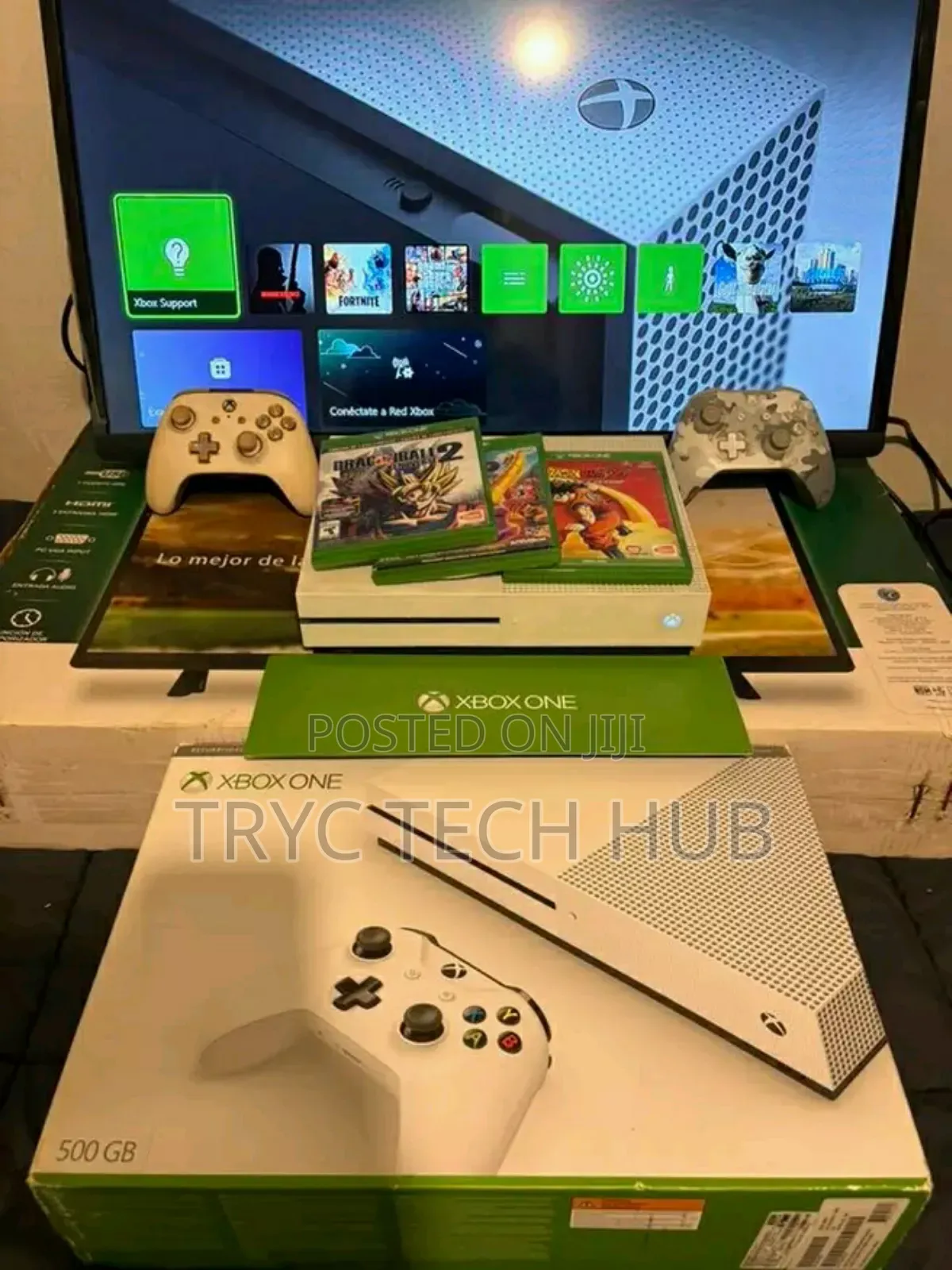 Xbox One S With Games