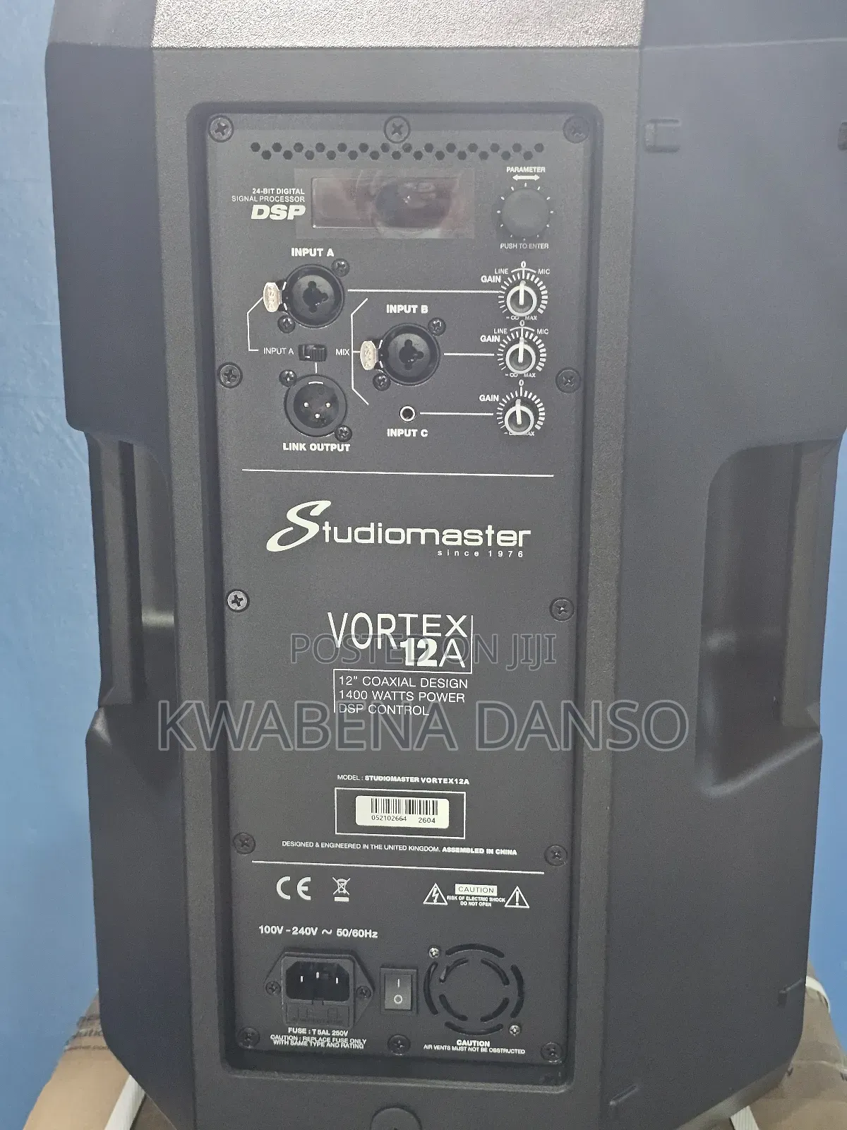 Studiomaster Vortex 12a Active Monitor