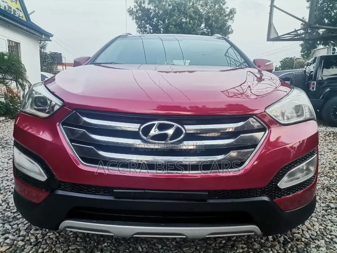 Hyundai Santa Fe 2015 Red