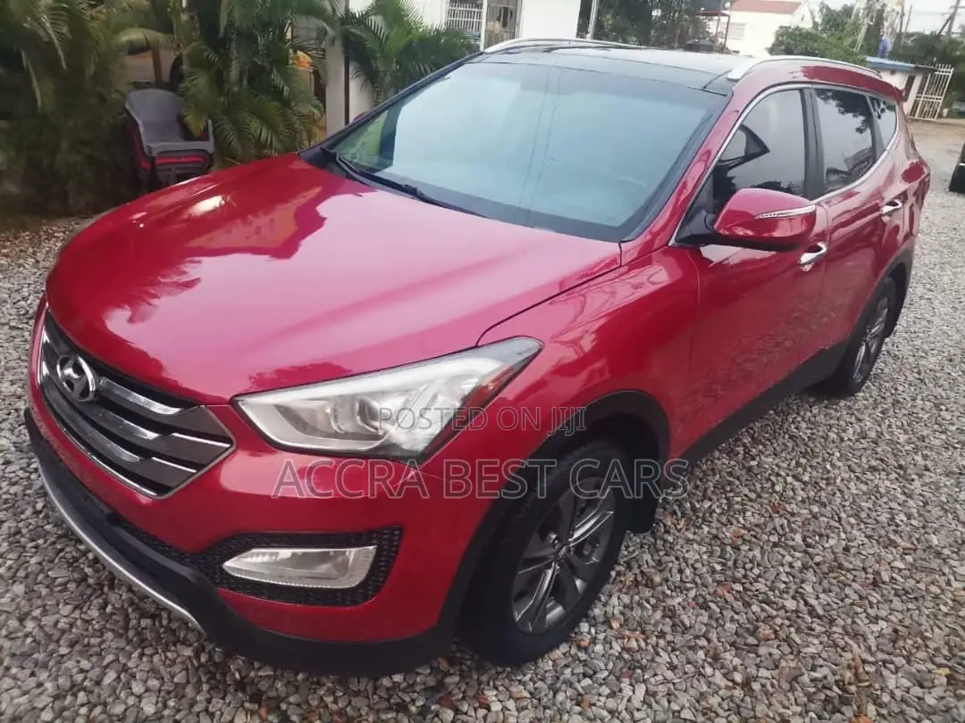 Hyundai Santa Fe 2015 Red