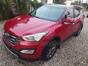 Hyundai Santa Fe 2015 Red