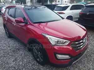 Hyundai Santa Fe 2015 Red