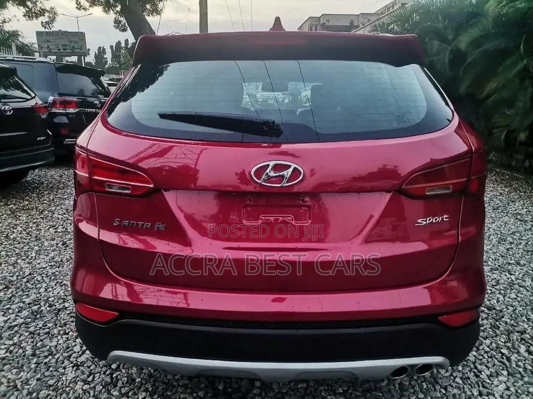 Hyundai Santa Fe 2015 Red