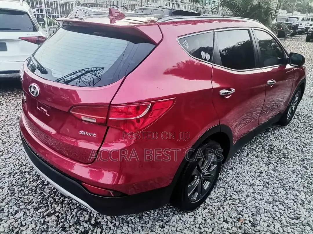 Hyundai Santa Fe 2015 Red
