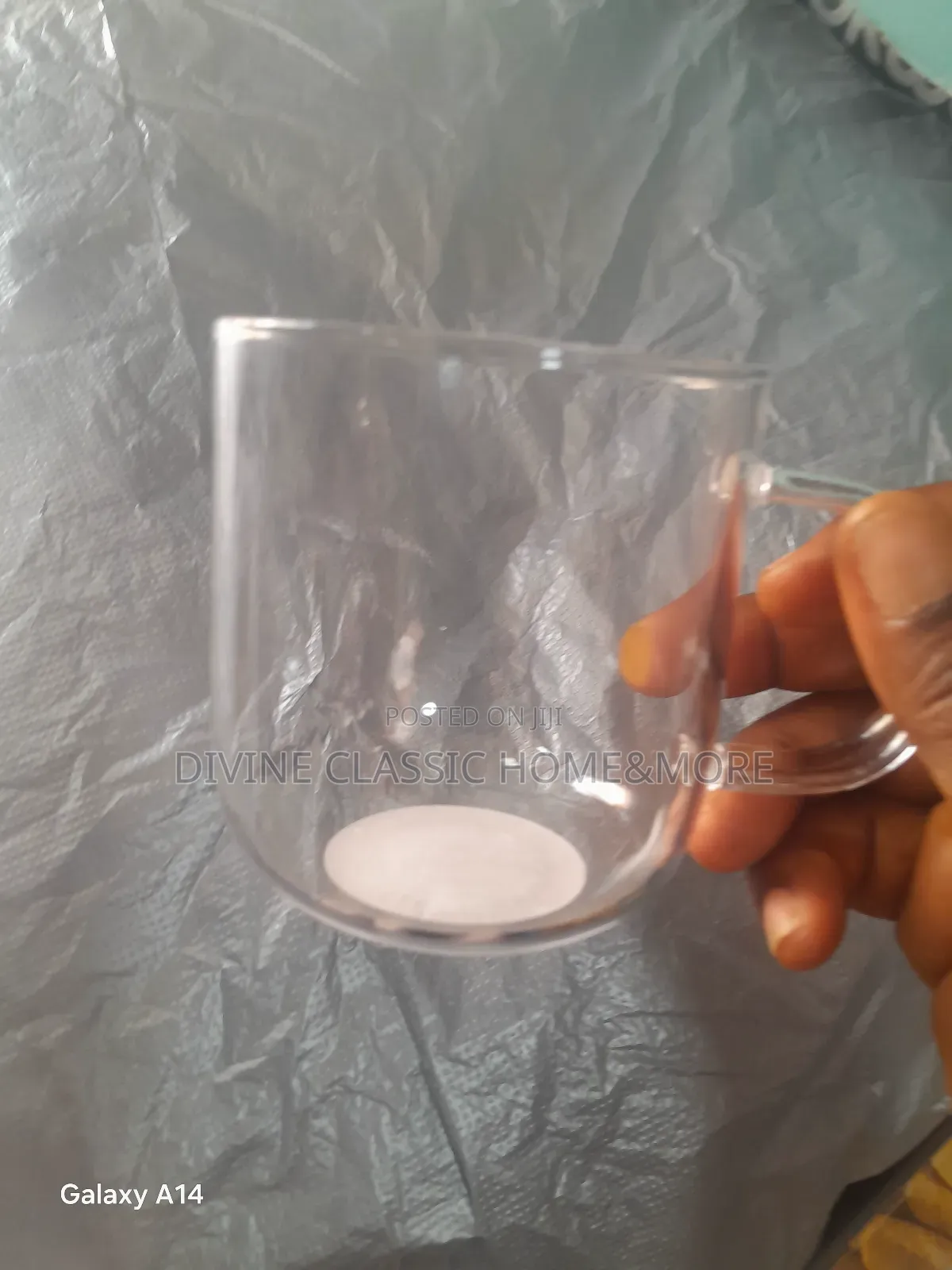 Transparent Double And Single Coffee Mugs
