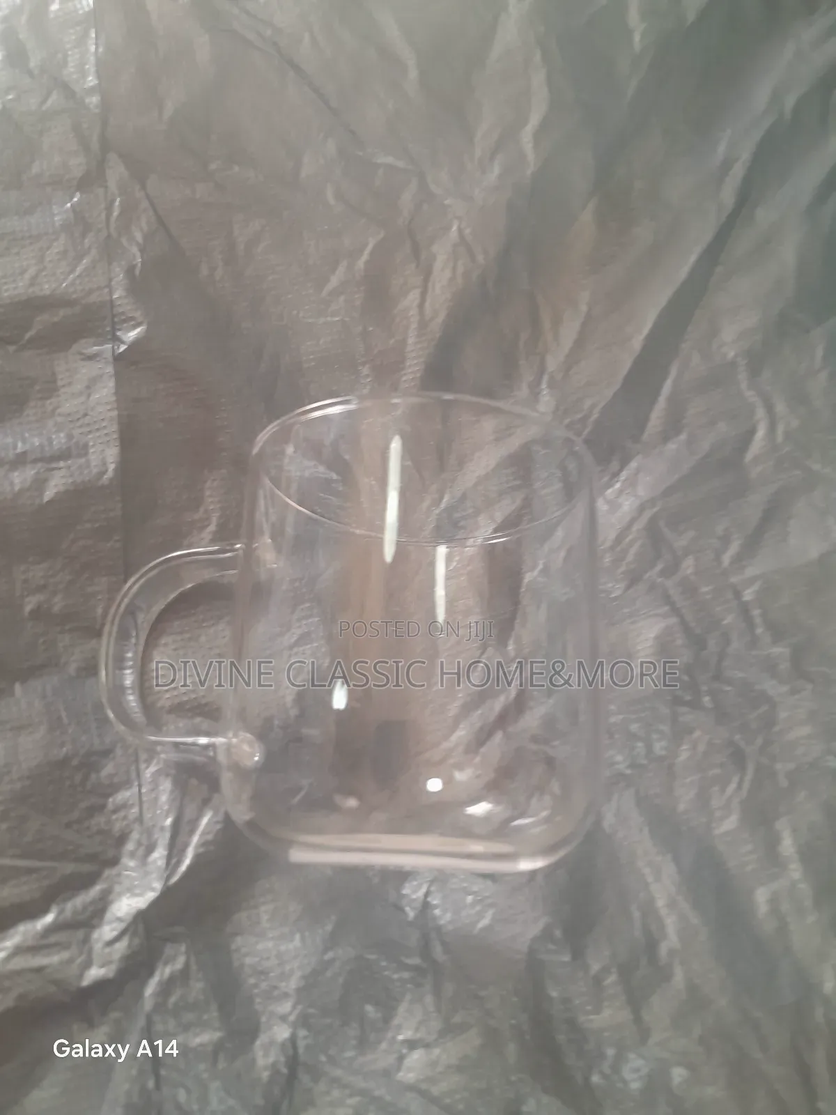 Transparent Double And Single Coffee Mugs